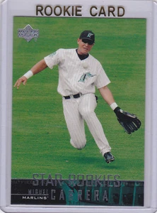 Miguel Cabrera ESTRELLA RC Cubierta Superior Tarjeta de Novato Marlins Tigers Béisbol ~ ¡MIGGY! - Imagen 1 de 2