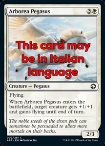 MTG 2x ARBOREA PEGASUS FOIL EXC - PEGASO DI ARBOREA - AFR - MAGIC - Picture 1 of 1