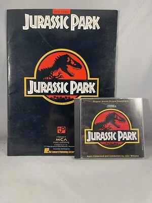 RARE Songbook Sheet Music JURASSIC PARK 1992 Composer John Williams + Soundtrack - Image 1 of 4