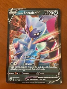 Pokemon Card HISUIAN SNEASLER V Ultra Rare 094/189 ASTRAL RADIANCE *MINT* - Picture 1 of 2