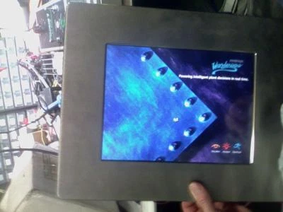 INVENSYS WONDERWARE INDUSTRIAL PC TPC-12S-SS-2AEED TOUCH SCREEN PANEL STAINLESS - Image 1 of 4