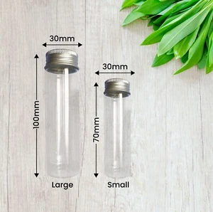 30ml Glass Bottle Screw Cork Personalised Tag We Tied the Knot Take a Shot LT3a - Picture 1 of 10