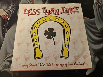 LESS THAN JAKE- Losing Streak 5 Inch Vinyl No Idea Records 1996 First Press  - Image 1 of 4