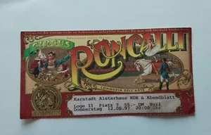 Eintrittskarte : CIRCUS RONCALLI- 1997 - Bild 1 von 1