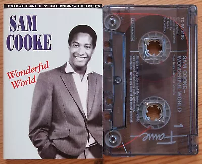 SAM COOKE - WONDEFUL WORLD (FAME TCFA3191) REMASTERED REISSUE CASSETTE SOUL EX - Image 1 of 3