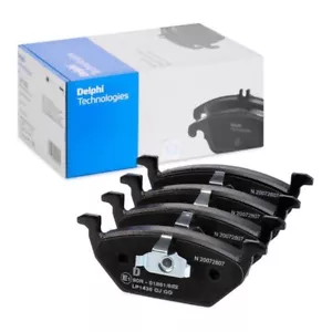 Genuine Delphi LP1436 Front Brake Pads Set Fits VW Polo Golf Audi Skoda Seat - Picture 1 of 4
