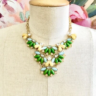 Collar babero Lee by Lee Angel para mujer Navette Stone nuevo con etiquetas 100  Foto 1 de 4