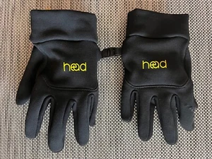 Head Kids Size M Black Touchscreen Gloves Youth M Medium - Picture 1 of 6