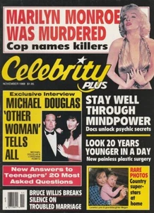 Celebrity Plus Nov 1988 BRUCE WILLIS-ALYSSA MILANO-TRACEY GOLD-MICHAEL DOUGLAS - Imagen 1 de 2