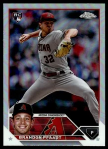 2023 TOPPS CHROME REFRACTOR Brandon Pfaadt Rookie Arizona Diamondbacks #USC156 - Picture 1 of 2