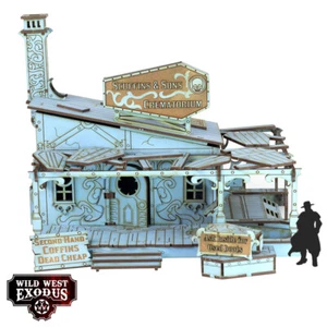 Crematorio Wild West Exodus roble rojo - Imagen 1 de 5