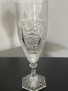 Riedel Kristall Sektflöte mit Hobstars & Riedel Mark SCHÖN VINTAGE! - Bild 1 von 17