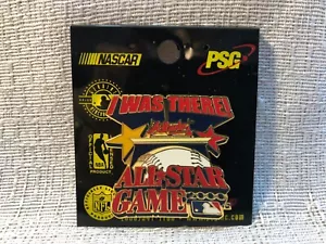Atlanta Braves Turner Field 2000 All Star Game I Was There Baseball MLB Pin - Bild 1 von 2