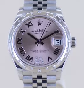 Rolex Uhr Datejust 31mm Jubiléband 278344 rosé diamond Dial diamond bezel Lady - Bild 1 von 15
