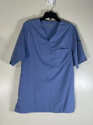 Blusa Médica GREY'S ANATOMY by Barco Hombre Talla Pequeña Azul Manga Bolsillo Foto 1 de 3