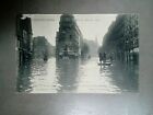 Cpa Paris Inondations Place Baudin Rue Traversiere Avenue Ledru Rollin Saint