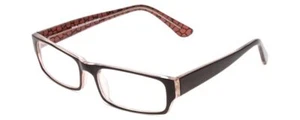 Moda Vision 2013 Unisex Lesebrille Orange & Kristallschicht Mosaik Schwarz 55mm - Bild 1 von 5