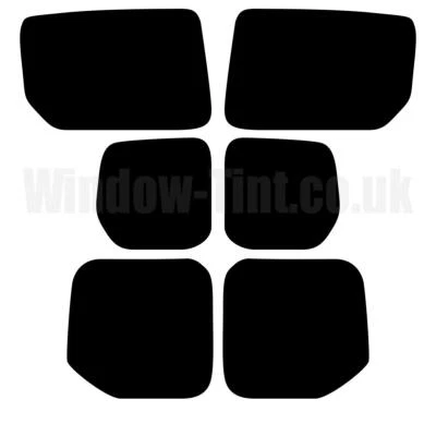 Kit de tinte de ventana precortada 20 % película trasera oscura para Ford Transit Connect Kombi 2014+ Foto 1 de 4