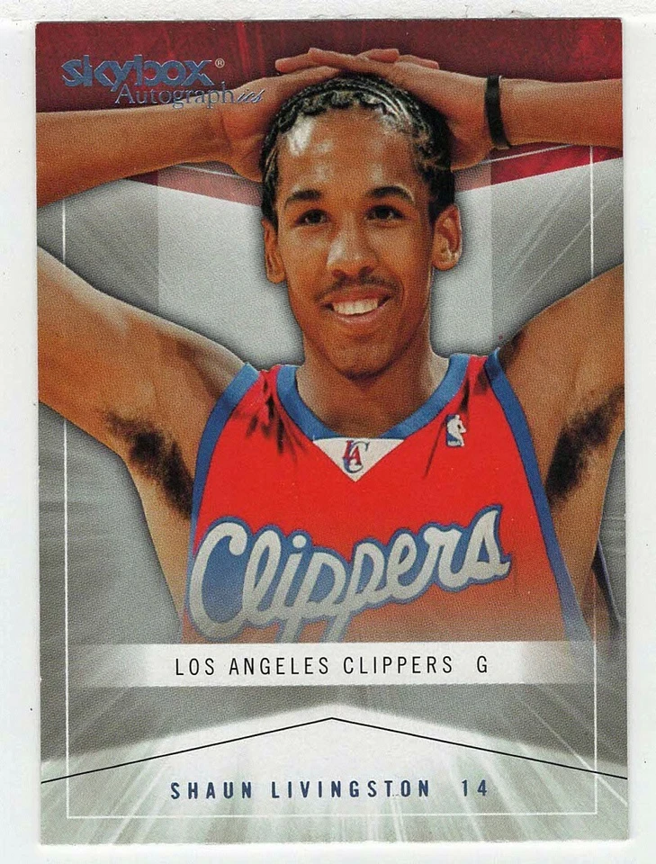 Shaun Livingston 678/750 RC  (NBA Basketball) 2004-05 Skybox Autographics # 71 - Image 1 of 1