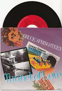 BRUCE SPRINGSTEEN TUNNEL OF LOVE 7 INCH SINGLE WITH PIC COVER FROM NETHERLANDS - Picture 1 of 2