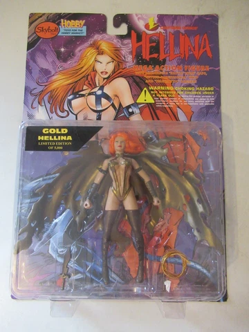 Skybolt Gold Hellina figure NEW IN PACKAGE Cover