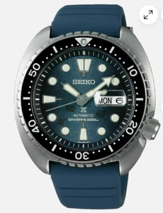 Seiko SRPF77 Prospex Manta Ray King Turtle Blue Dial Automatic Watch Made Japan - Picture 1 of 5