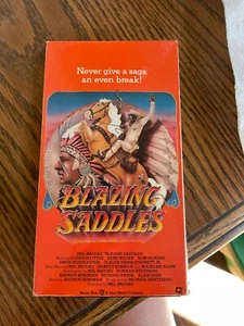 Blazing Saddles - 1974 - Western Comedy - VHS - Mel Brooks - Gene Wilder - Picture 1 of 3