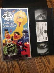 Sesame Street 25 Years Musical Celebration Kids VHS Video Collector’s Edition - Picture 1 of 2