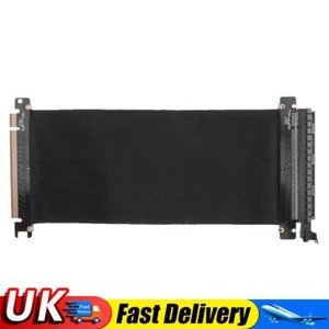 PCI Express High Speed 16x Flexible Cable Extension Port Adapter Riser Card UK - Afbeelding 1 van 8