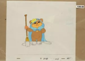 Starwars Ewoks Original Production Drawing And Cel 139-49 - Used Condition - Picture 1 of 3