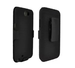 Samsung Galaxy Note 2 Decoro Shell & Holster Combo w/ Kickstand & Swivel Belt - Picture 1 of 1
