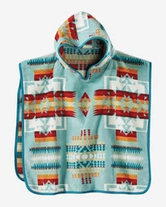 PENDLETON CHIEF JOSEPH NATIVE TRIBAL TERRY CHILD TODDLER HOODED BEACH BATH TOWEL - Picture 1 of 4