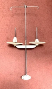 ALL METAL 2 SPOOL THREAD STAND SEWING MACHINE PART INDUSTRIAL - Picture 1 of 1