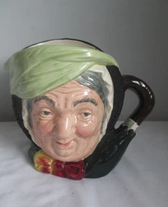 ROYAL DOULTON LARGE 16cm SAIREY GAMP TOBY JUG D5528 - Picture 1 of 3