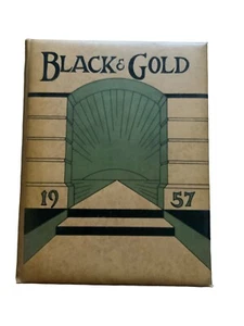 1957 Black and Gold Yearbook Canajoharie High School New York - Picture 1 of 1