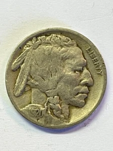1920-P Buffalo Nickel - Imagen 1 de 3