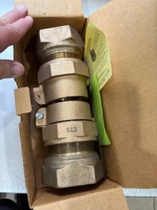 Two 2 Ford C14-88-NL Couplings 2.5" Female CTS Pack Joint Iron Pipe Thread New - Picture 1 of 2