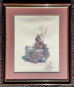 W.D. Gaither Kentucky Artist Signed/Numbered Print Chipmucks Framed - Picture 1 of 9