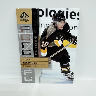 2003 Upper Deck SP Authentic Ville Nieminen Future Greats #129 Numbered /2003 - Image 1 of 3