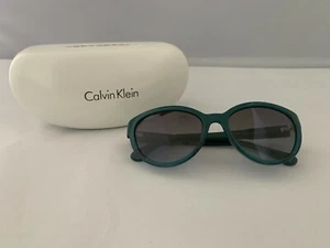 Calvin Klein Sunglasses CK3158S 084 Turquoise. Comes w/case  - Picture 1 of 7