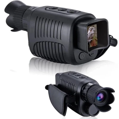 1280X720 Digital Goggles Monocular Night Vision Device IR Infrared Video Camera - Image 1 of 4
