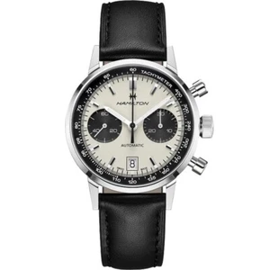 Hamilton American Classic Intra-Matic Leather 40mm Men's Watch H38416711 - Picture 1 of 2
