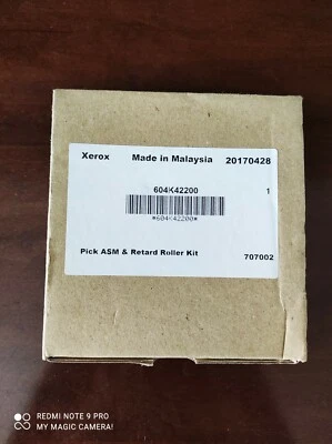 GENUINE PICKUP ROLLER & RETARD KIT XEROX ColorQube 8870/8880/8570 PN 604K42200 - Image 1 of 3