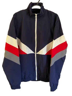 Multi Navy Bomber Zip Up Jacket Size Small - Imagem 1 de 2
