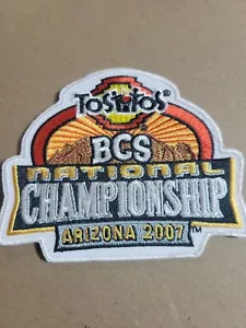 2007 BCS National Championship Game Patch Florida Gators vs Ohio State Buckeyes - Picture 1 of 1