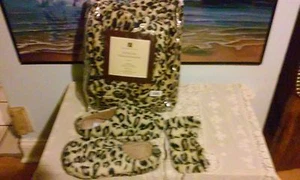 Concierge Collection Throw & Bootie Set AND Slipper & Eye Mask Set - Pick Color - Picture 1 of 6