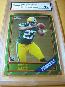 Eddie Lacy Packers 2013 Topps cromo 1986 estilo novato radiocontrol # 8 grado 10 - Imagen 1 de 1