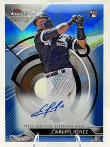2023 Finest #FA-CP Carlos Pérez Finest Autographs Blue Refractor #/150 - Picture 1 of 2
