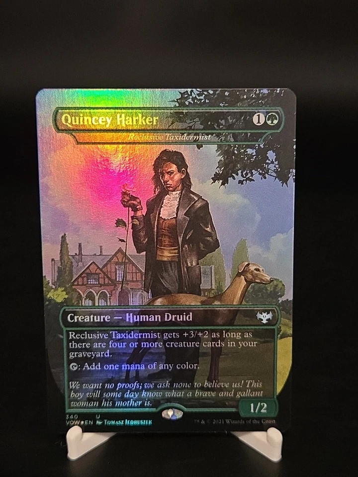 MTG - Quincey Hunter - Showcase FOIL - Innistrad: Crimson Vow - Image 1 of 1