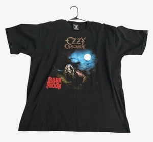 Vtg Ozzy Osbourne Bark at The Moon XL Rock Metal Sabbath Underground Nacho Pop - Picture 1 of 11